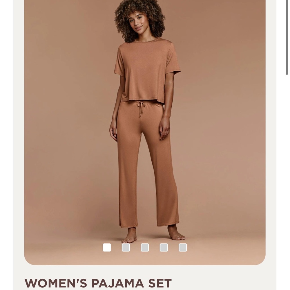 Brand new large clay pajama set